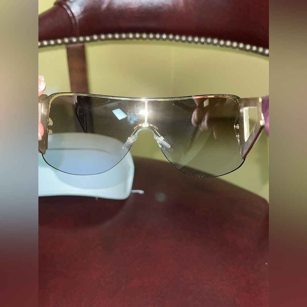 Christian Dior Escrime 1 Purple Sunglasses Vintage Y2K - Picture 5 of 16